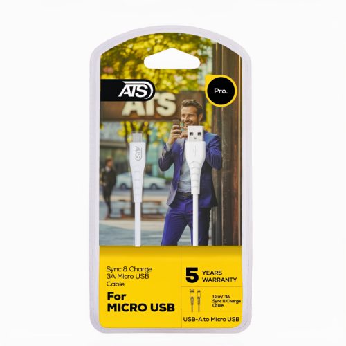 Kabl Micro USB 1,2m 3A