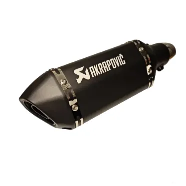 auspuh za motor crni replika 31 cm