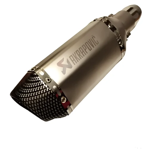 auspuh za motor karbon sivi 31 cm