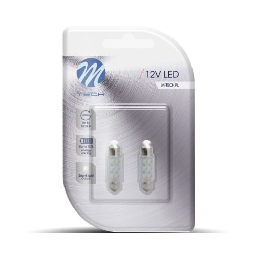 Auto sijalica LED LB023W M-tech /cena za par sijalica/