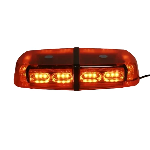 Rotacija LED BAR 12V-24V - žuta plastika