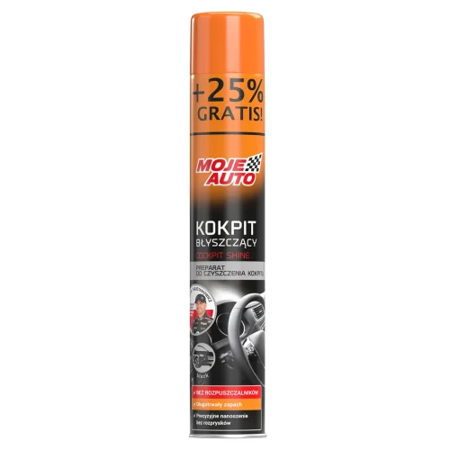 Kokpit sprej BLACK 750 ml