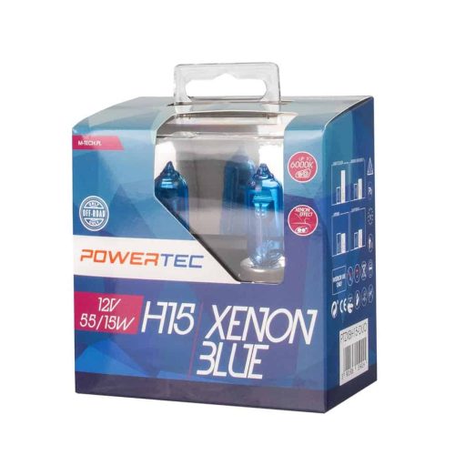 Auto sijalice M-tech Xenon Blue H15 cena za par sijalica