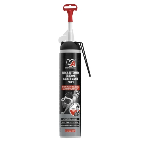 Crni automatski silikon 200 ml