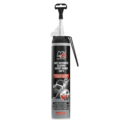 Sivi automatski silikon 200 ml